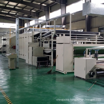 spray bonded wadding machine comforter production line